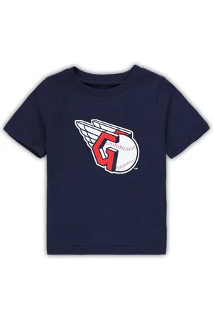 Outerstuff Infant Boys and Girls Cleveland Guardians Team Crew Primary Logo T-shirt
