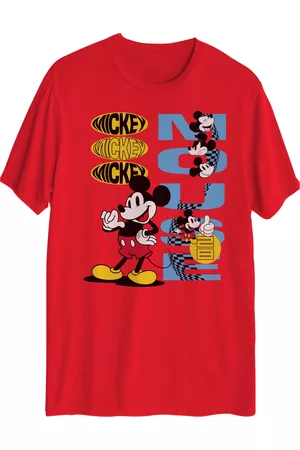 Hybrid Men Short Sleeved T-Shirts - Men's Mickey Mouse Short Sleeve T-shirt