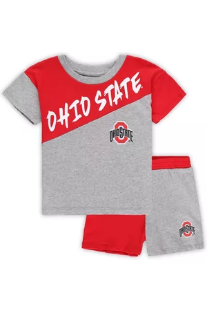 Outerstuff Toddler Boys and Girls Ohio State Buckeyes Super Star T-shirt and Shorts Set