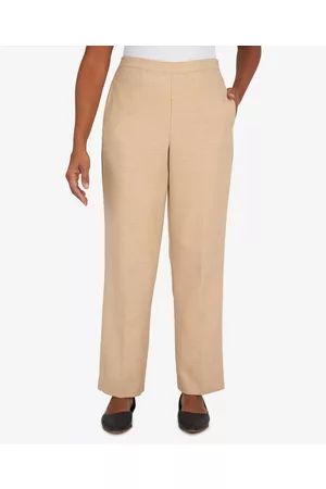 Alfred Dunner Women Pants - Women's Easy Breezy Medium Length Pants