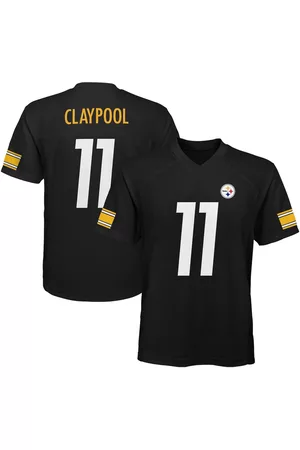 Outerstuff Girls Sports Tops - Youth Boys and Girls Chase Claypool Pittsburgh Steelers Replica Player Jersey