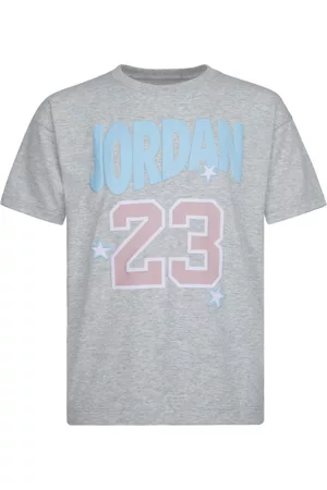 Jordan Girls Sports T-Shirts - Big Girls Icon Play Team Short Sleeves T-shirt