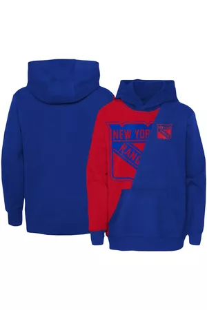 Outerstuff Girls Hoodies - Youth Boys and Girls New York Rangers Unrivaled Pullover Hoodie