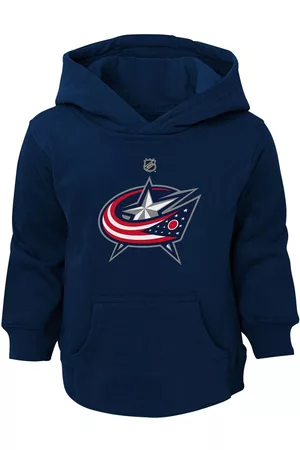 Outerstuff Girls Sports Hoodies - Toddler Boys and Girls Columbus Blue Jackets Primary Logo Pullover Hoodie