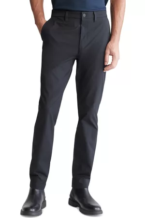 Calvin Klein Men Chinos - Men's Slim-Fit Woven Stretch Chinos