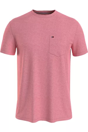 Tommy Hilfiger Men Short Sleeved T-Shirts - Men's Big & Tall Pocket Short-Sleeve T-Shirt