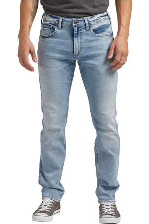 Silver Jeans Co. Men Slim Jeans - Men's Konrad Slim Fit Slim Leg Jeans