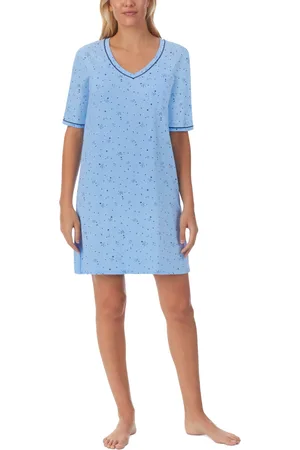 Cuddl Duds Elbow-Length Moisture Wicking Sleep T-Shirt
