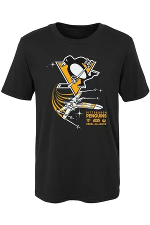 Outerstuff Girls Sports T-Shirts - Preschool Boys and Girls Pittsburgh Penguins Star Wars Rebel Alliance T-shirt