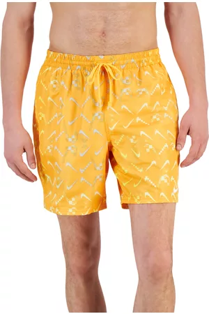 Nike Men Swim Shorts - Men's Lap Digi Swoosh Ombre Logo-Print 7" Swim Trunks