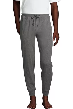 Lands' End Men Sports Pants - Men's Tall Knit Jersey Sleep Jogger