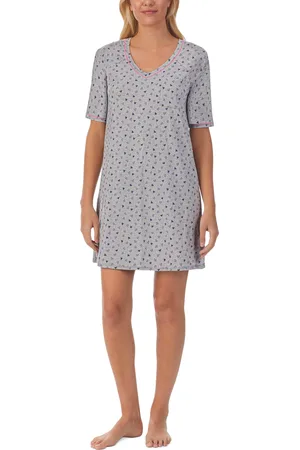 Cuddl Duds Elbow-Length Moisture Wicking Sleep T-Shirt