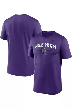 Nike Men Sports T-Shirts - Men's Colorado Rockies Local Legend T-shirt