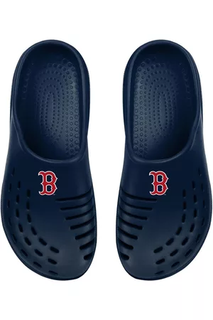 FOCO Girls Clogs - Youth Boys and Girls Boston Red Sox Sunny Day Clogs
