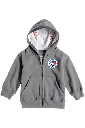 Soft As A Grape Infant Toronto Blue Jays Baseball Print Full-Zip Hoodie
