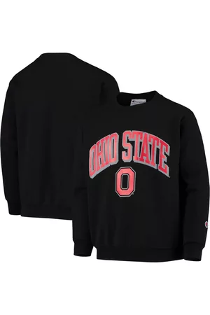 Champion Girls Sports Hoodies - Youth Boys and Girls Ohio State Buckeyes Powerblend Pullover Sweatshirt