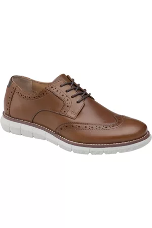 Johnston & Murphy Little Boys Holden Wingtip Shoe