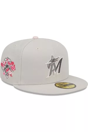 New Era Men Hats - Men's Miami Marlins 2023 Mother's Day On-Field 59FIFTY Fitted Hat