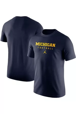 Jordan Men Sports T-Shirts - Men's Brand Michigan Wolverines Team Issue Performance T-shirt