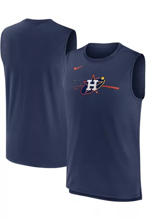 Men's Nike Navy Houston Astros City Connect Muscle Tank Top