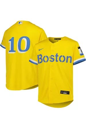Nike Girls Sports Tops - Youth Boys and Girls Trevor Story Boston Red Sox City Connect Replica Player Jersey