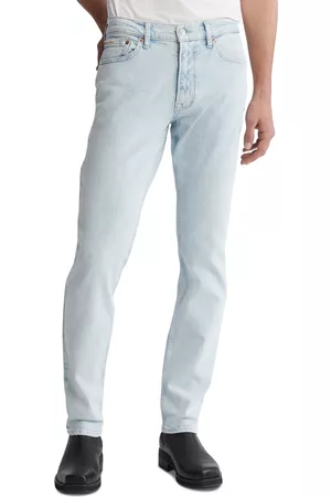Calvin Klein Men Slim Jeans - Men's Slim Fit Stretch Jeans
