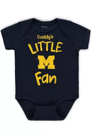 Outerstuff Sport & Swimwear - Infant Michigan Wolverines Daddy's Little Fan Creeper