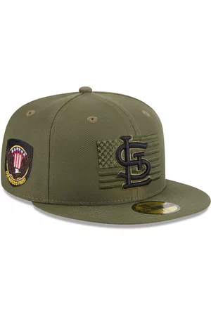 New Era Men Hats - Men's St. Louis Cardinals 2023 Armed Forces Day On-Field 59FIFTY Fitted Hat