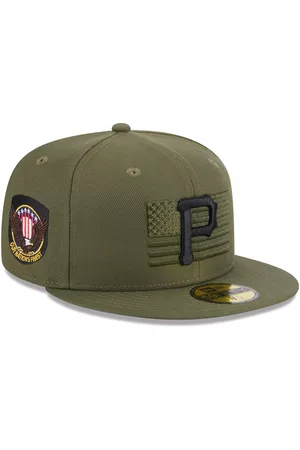 New Era Men Hats - Men's Pittsburgh Pirates 2023 Armed Forces Day On-Field 59FIFTY Fitted Hat