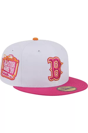 New Era Men Hats - Men's White, Pink Boston Red Sox 1999 Mlb All-Star Game 59FIFTY Fitted Hat