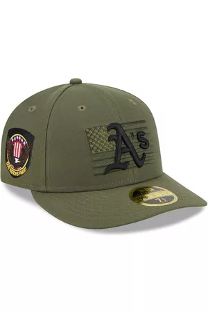 New Era Men Hats - Men's Oakland Athletics 2023 Armed Forces Day Low Profile 59FIFTY Fitted Hat