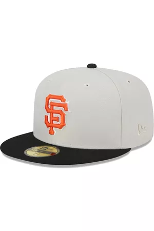 New Era Men Hats - Men's Gray, Black San Francisco Giants World Class Back Patch 59FIFTY Fitted Hat