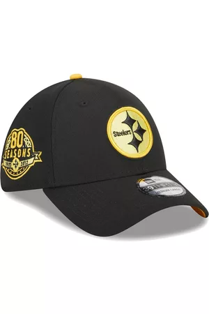 New Era Men Hats - Men's Pittsburgh Steelers Pop 39THIRTY Flex Hat