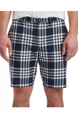 Tommy Hilfiger Men Plaid Shorts - Men's Breeze Plaid Print 9" Shorts