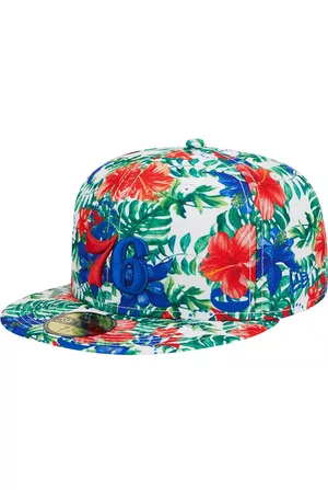 New Era Men Hats - Men's Philadelphia 76ers Tropical Hibiscus 59FIFTY Fitted Hat