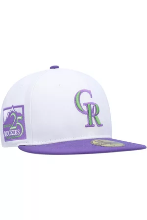New Era Men Hats - Men's Colorado Rockies 25th Anniversary Side Patch 59FIFTY Fitted Hat
