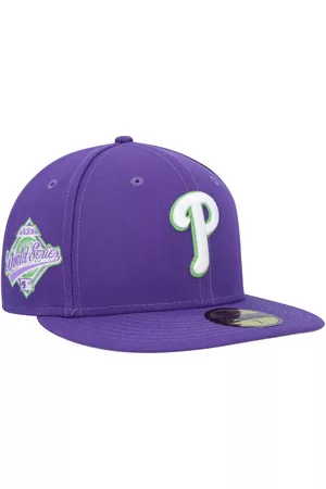New Era Men Hats - Men's Philadelphia Phillies Lime Side Patch 59FIFTY Fitted Hat