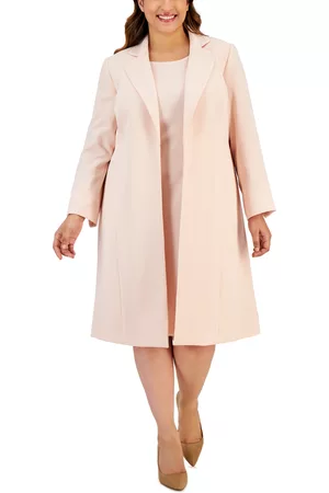 Le Suit Women Work Dresses - Plus Size Topper Jacket & Sheath Dress Suit