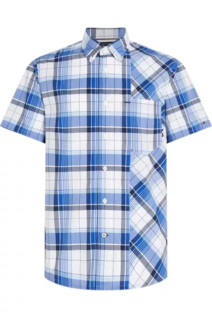 Tommy Hilfiger Men's Big & Tall Maxwell Short-Sleeve Button-Down