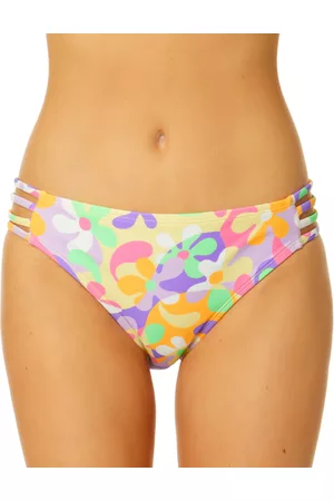Salt + Cove Women Bikini Bottoms - Juniors' Dazy Daisy Strappy-Side Hipster Bikini Bottoms, Created for Macy's Women's Swimsuit