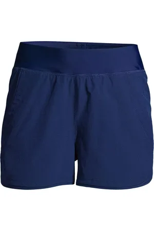 Lands' End Women's 3 Quick Dry Elastic Waist Board Shorts Swim