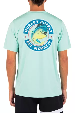 Hurley Men Short Sleeved T-Shirts - Men's Everyday Hybrid Upf Short Sleeve T-shirt