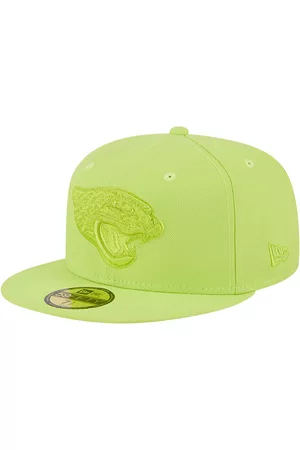 New Era Men Hats - Men's Jacksonville Jaguars Color Pack Brights 59FIFTY Fitted Hat