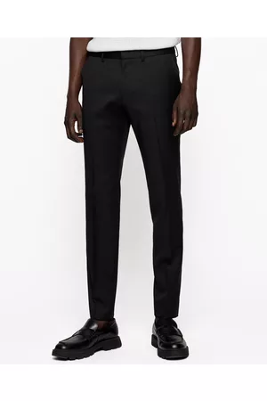 Leased Men Formal Pants - Boss by Hugo Boss Men's Extra-Slim-Fit Trousers