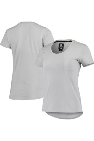 New Era Sports T-Shirts - Women's Atlanta Falcons Baby Jersey Pocket Tri-Blend T-shirt