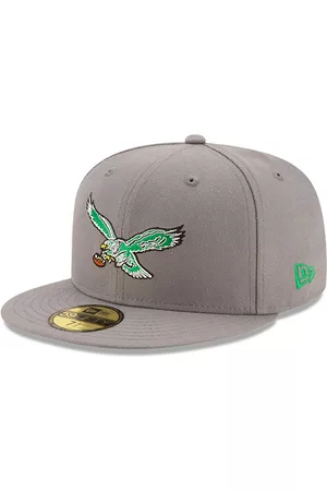 New Era Men Hats - Men's Philadelphia Eagles Throwback Logo Storm 59FIFTY Fitted Hat