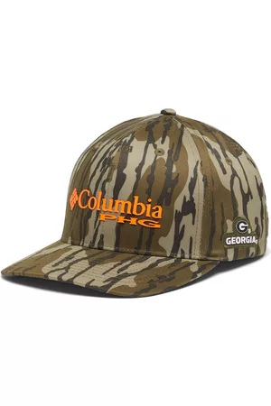 Columbia Men Hats - Men's Mossy Oak Georgia Bulldogs Bottomland Flex Hat