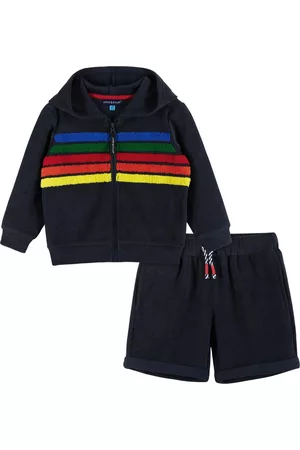 Andy & Evan Girls Bandeau Bikinis - Toddler/Child Boys French Terry Cover-Up Set