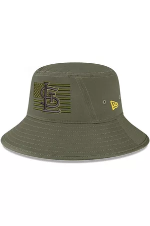 New Era Men Hats - Men's St. Louis Cardinals 2023 Armed Forces Day Bucket Hat