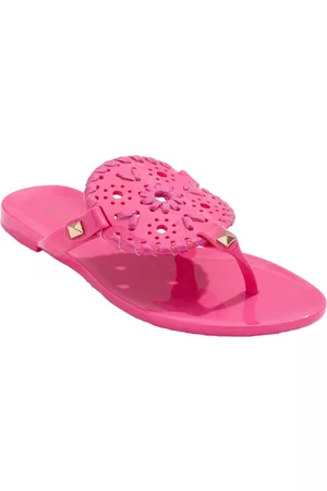 Jack Rogers Girls Flat Shoes - Little Girls Georgica Jelly Flat Sandals